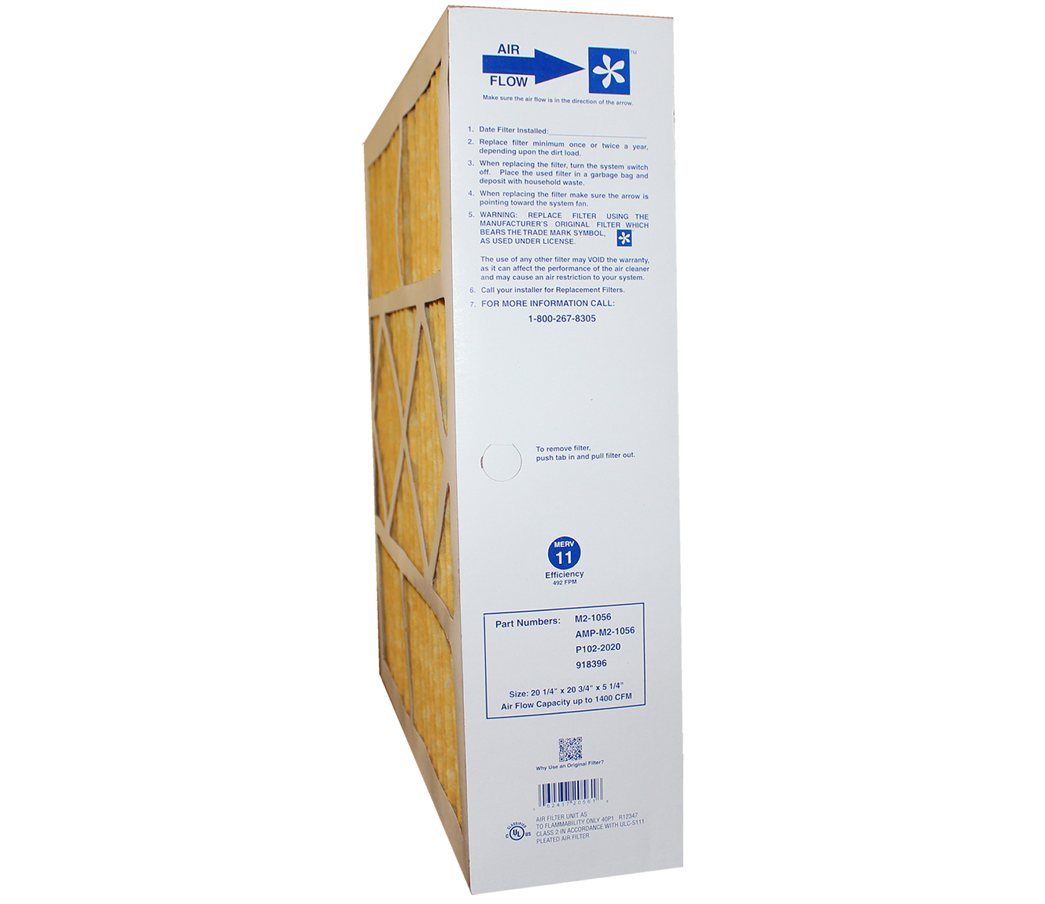 Electro-Air 20x20x5 MERV 11 M2-1056 Filter