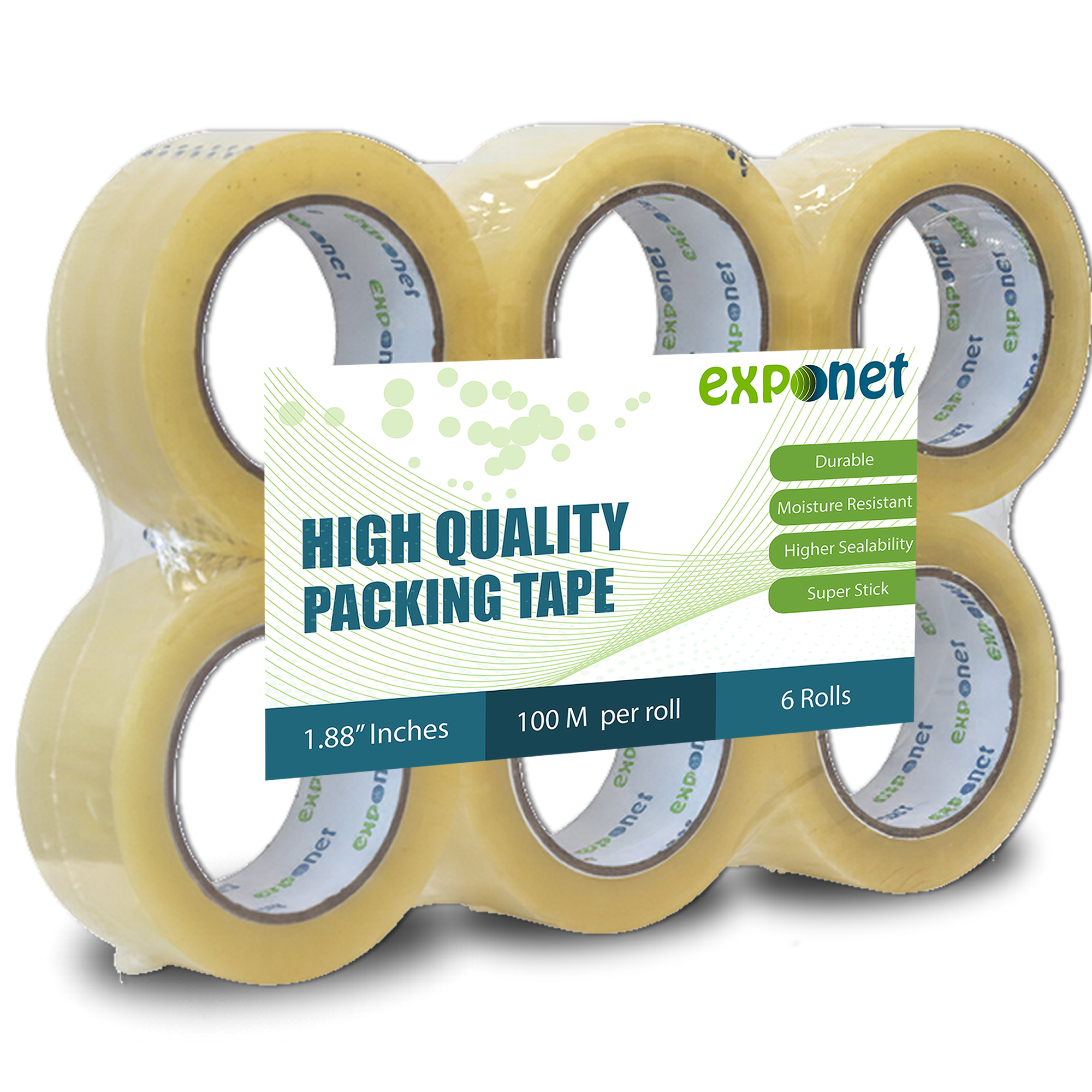 Exponet 48mm x 100M EC-Tape-100M Packaging Supply