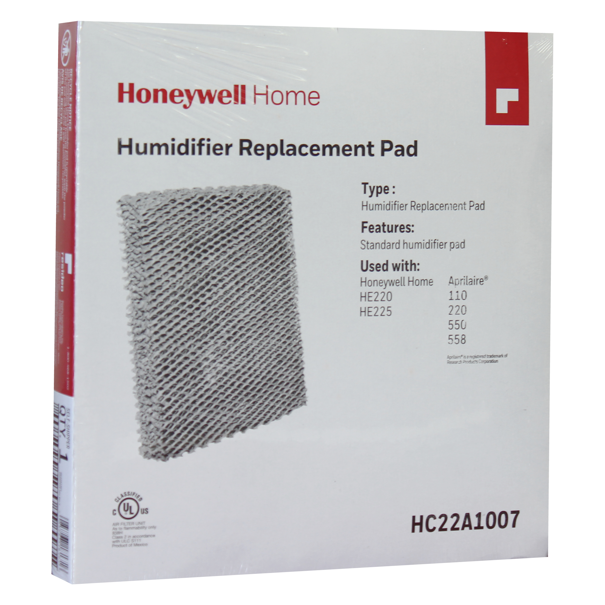 Honeywell 10x10x2 HC22A1007 Humidifier Pad