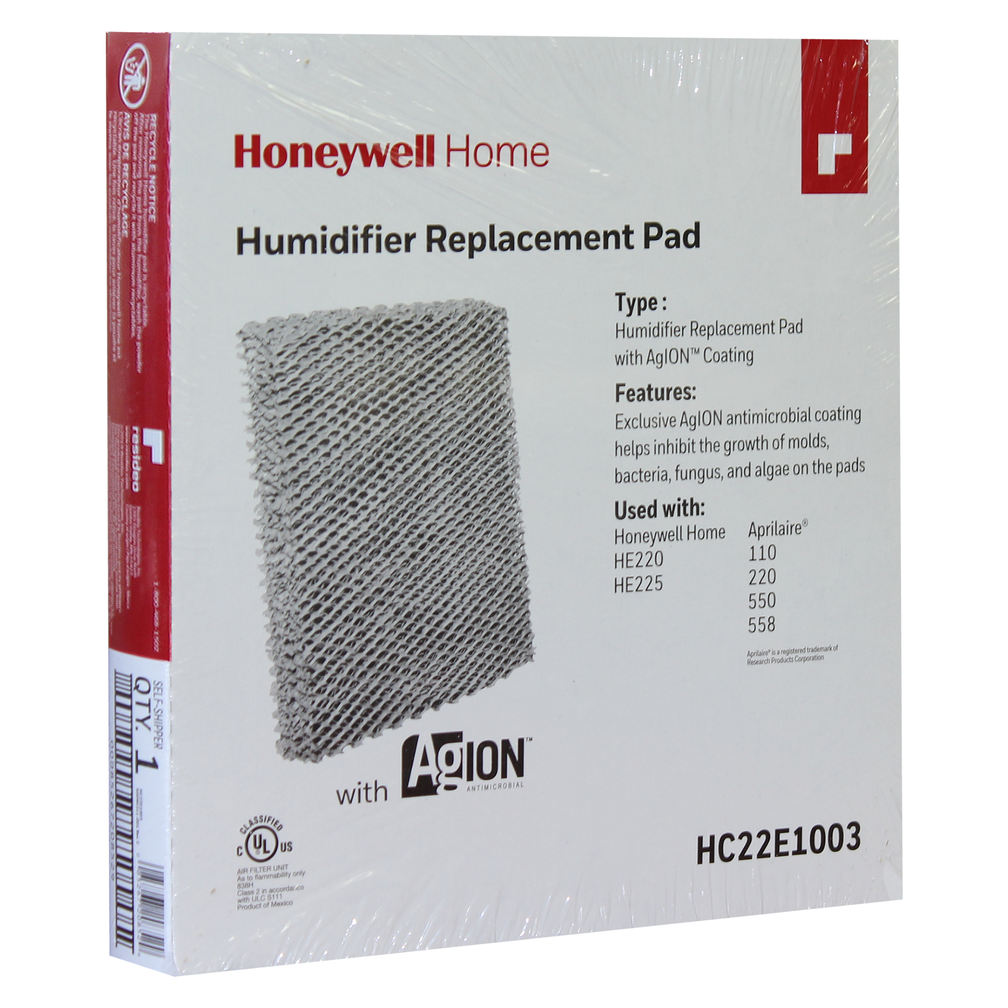 Honeywell 10x10x2 HC22E1003 Humidifier Pad